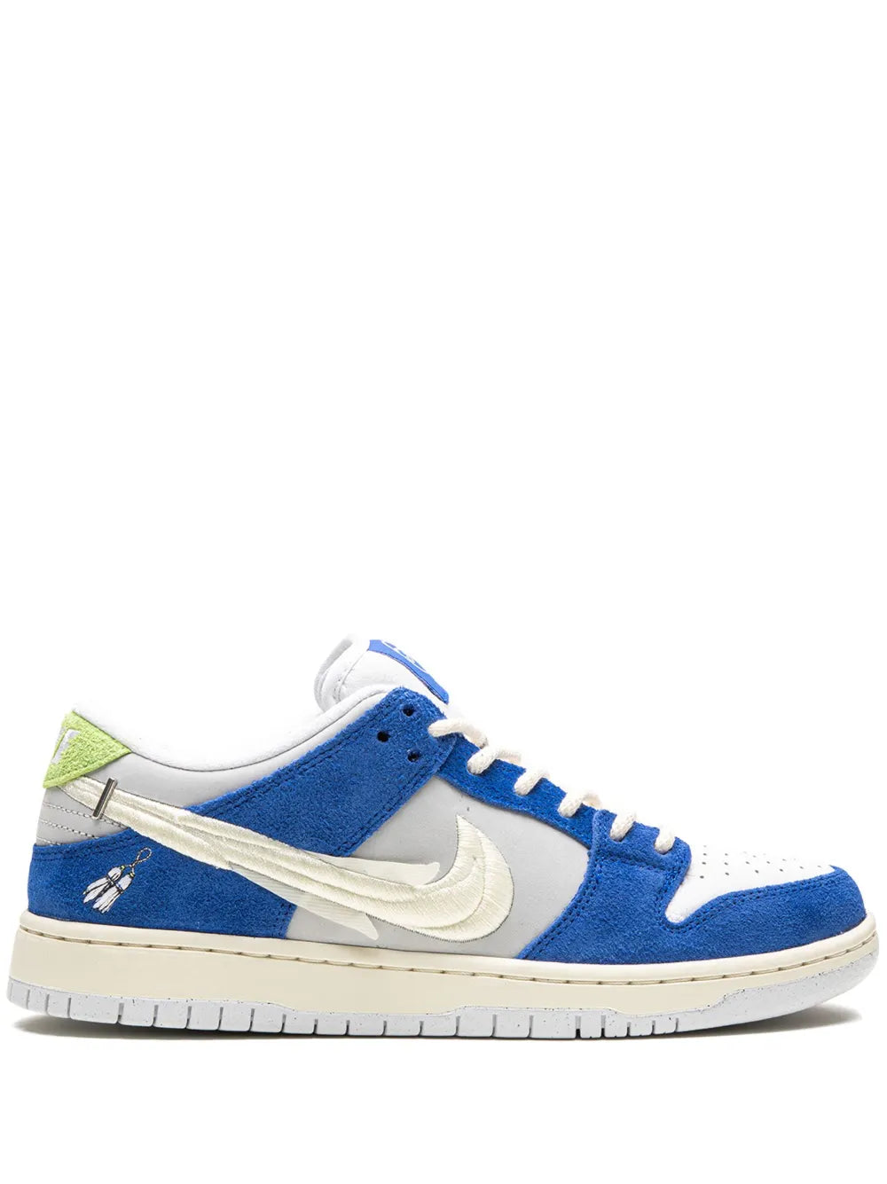 Nike X Fly Streetwear Sb Dunk Low Gardenia Sneakers