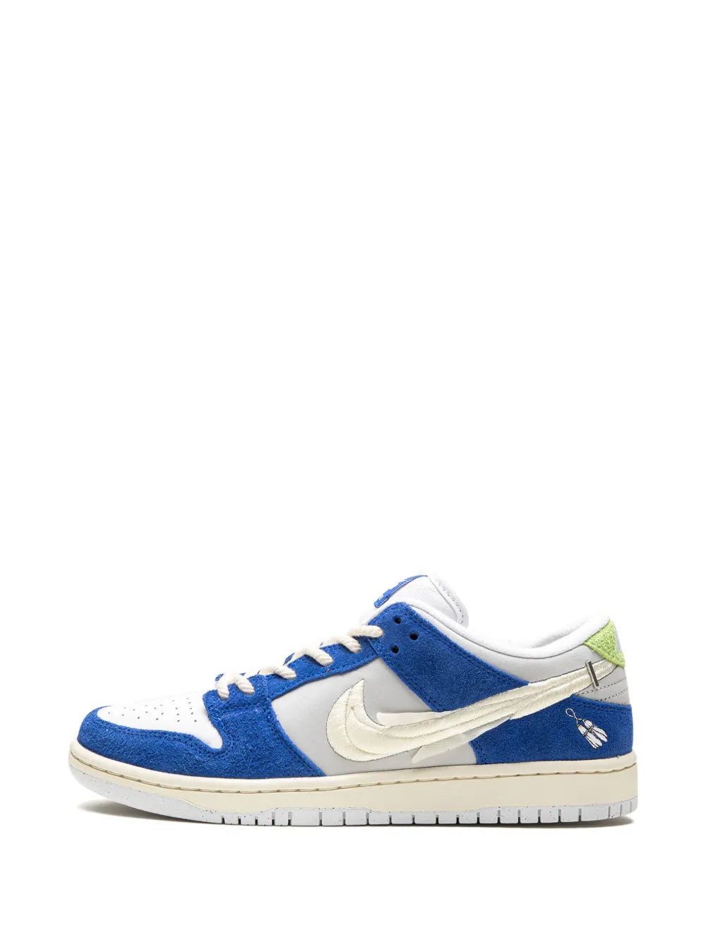 Nike X Fly Streetwear Sb Dunk Low Gardenia Sneakers