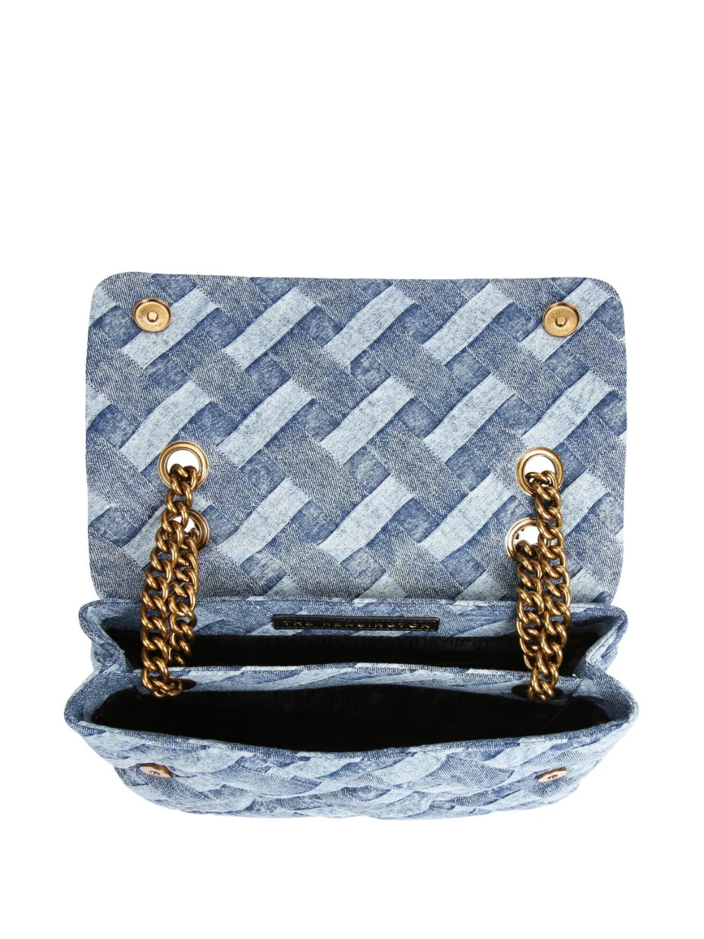 Kurt Geiger Londonlarge Kensington Soft denim shoulder bag