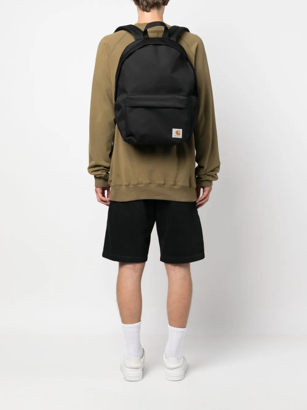 Carhartt WIPlogo-patch zip-fastening backpack