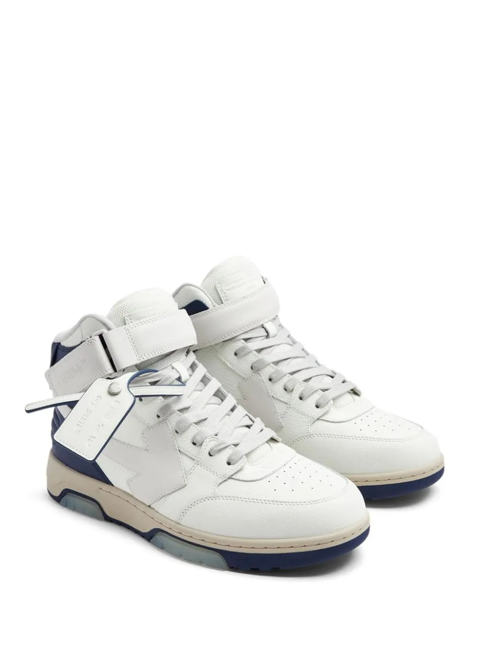 Off-White Logo-Patch Lace-Up Sneakers