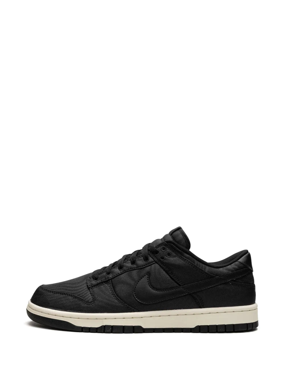 Dunk Low Retro Prm Black Canvas Sneakers
