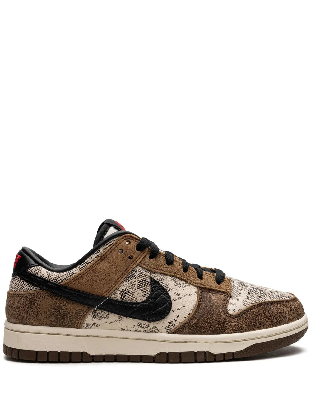 Dunk Low Co.Jp Premium Brown Snakeskin Sneakers