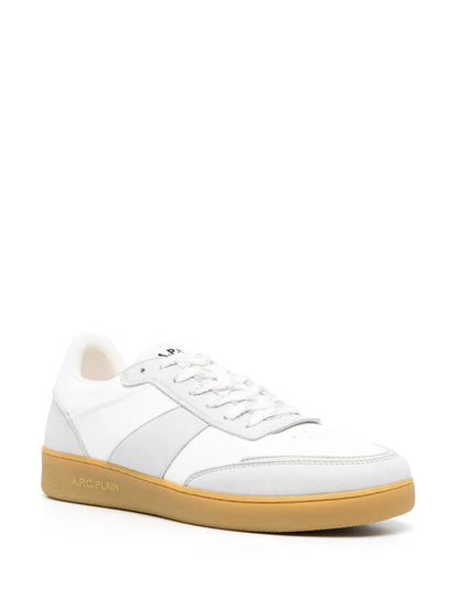 A.P.C. Logo-Print Lace-Up Sneakers
