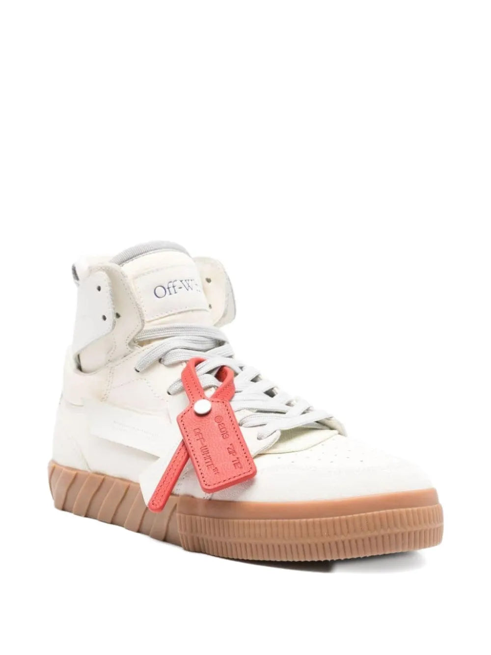 Off-White Floating Arrow Leather Sneakers