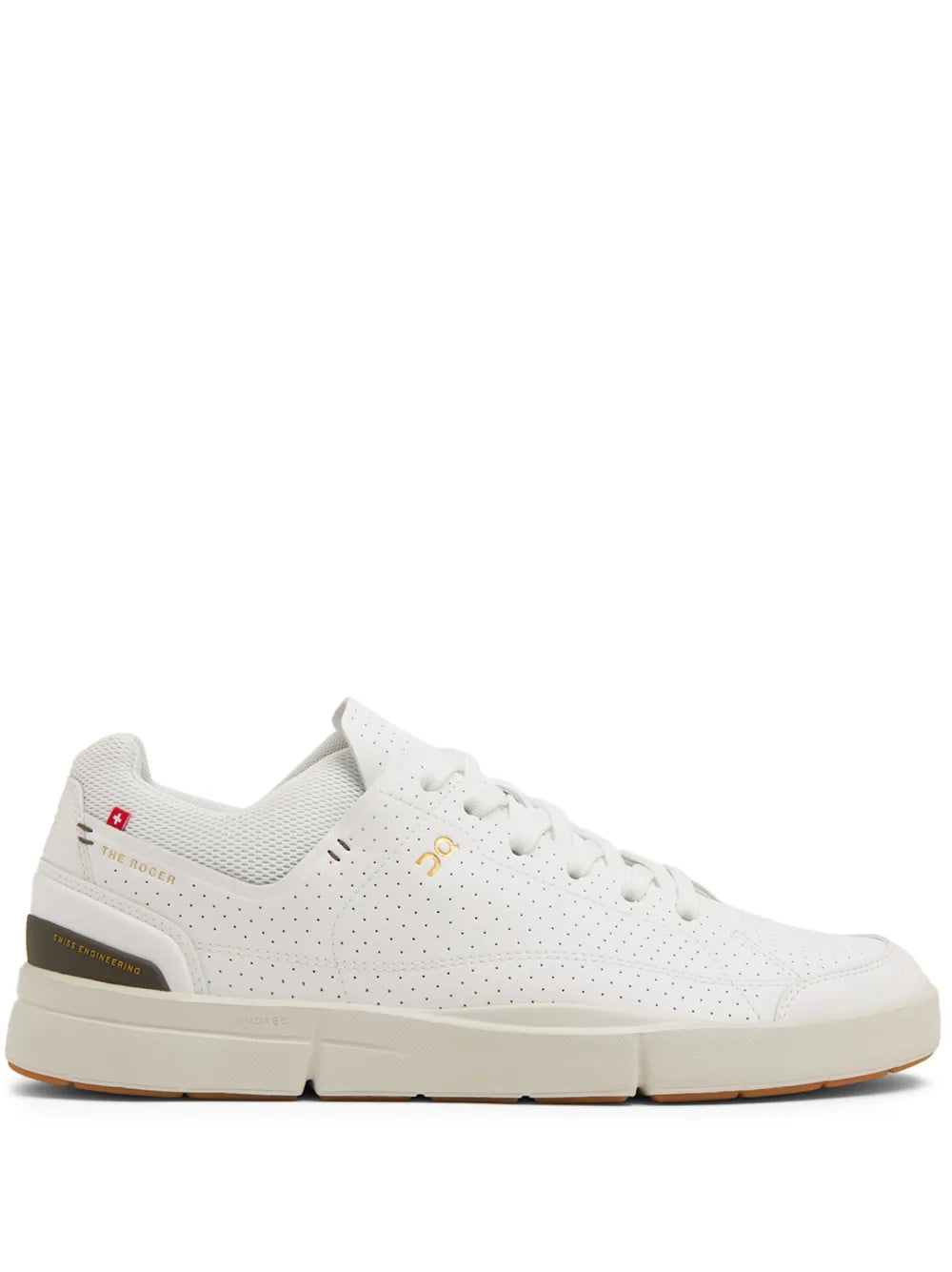 On Running Logo-Print Perforated Low-Top Sneakers
