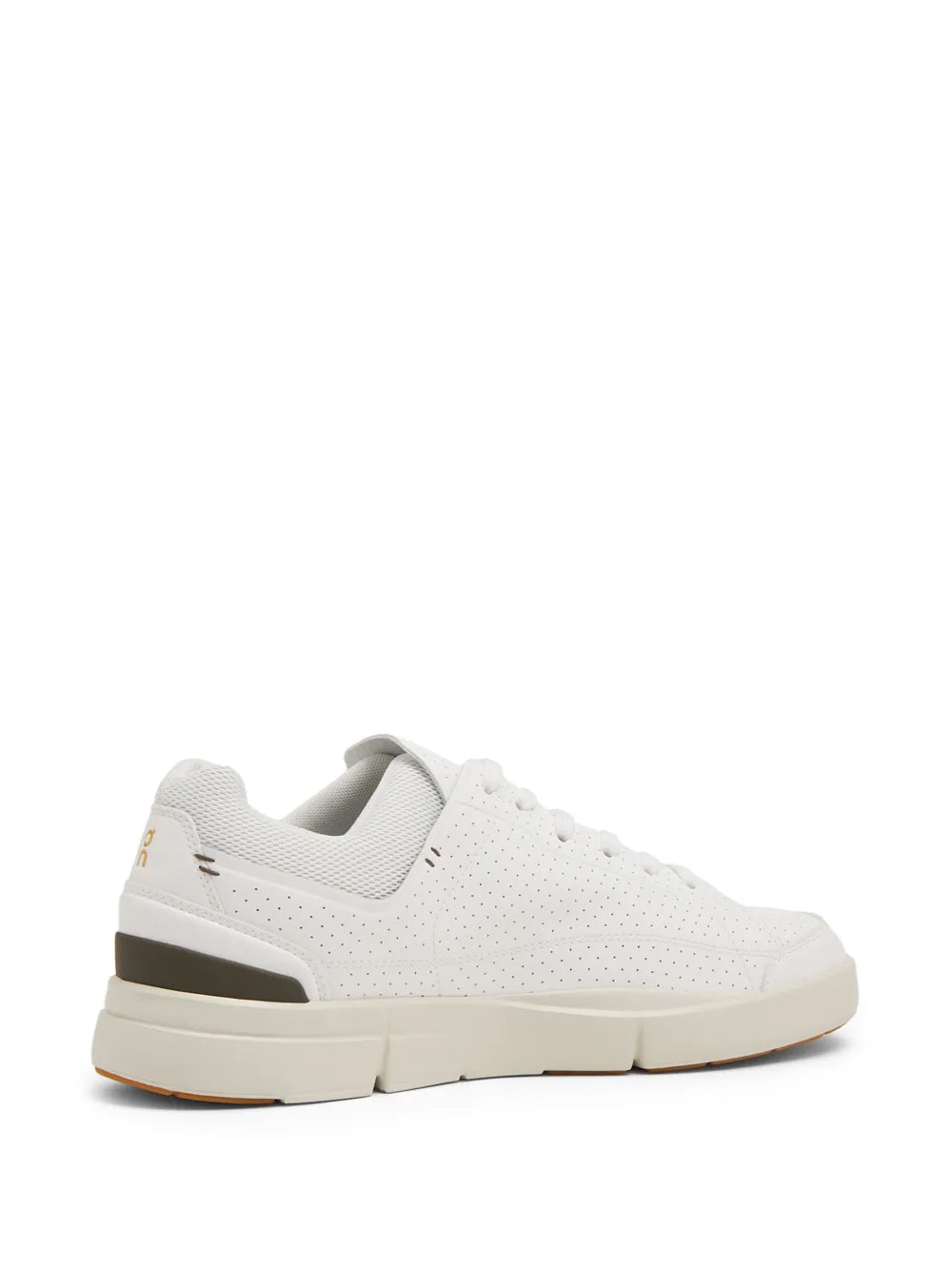 On Running Logo-Print Perforated Low-Top Sneakers