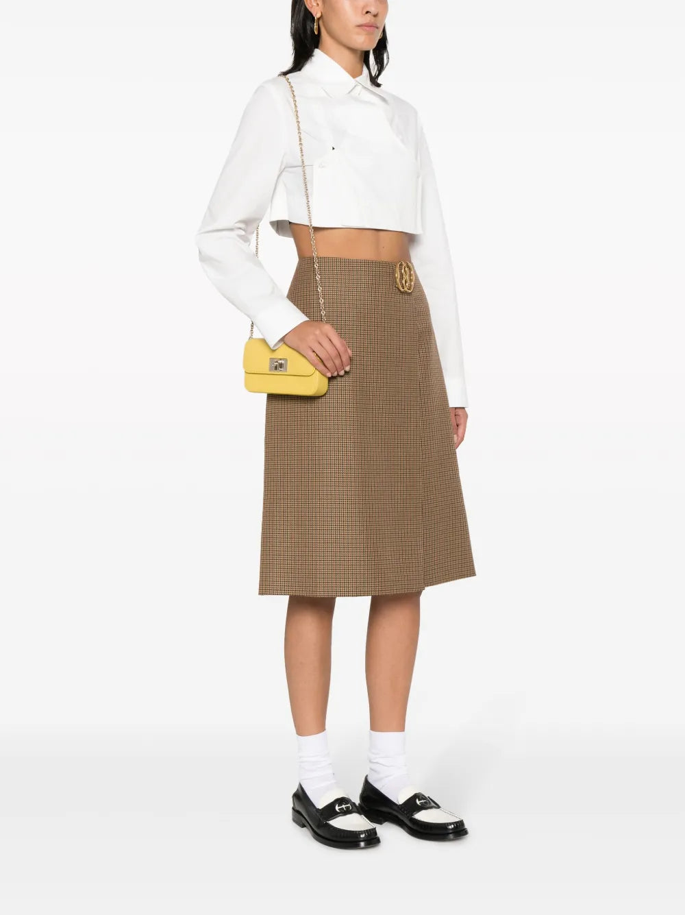 Furlamini 1927 leather shoulder bag