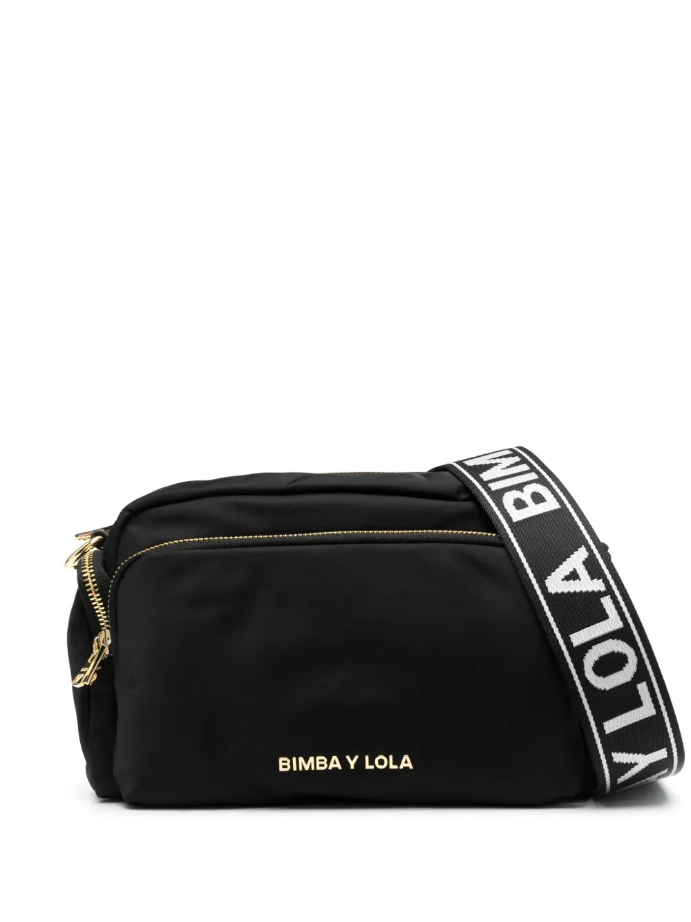 Bimba y Lolalogo-embellished multi-pocket crossbody bag