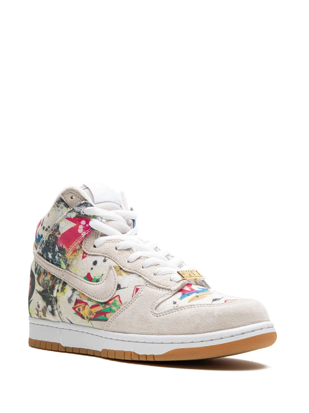 Nike X Supreme Sb Dunk High Rammellzee Sneakers