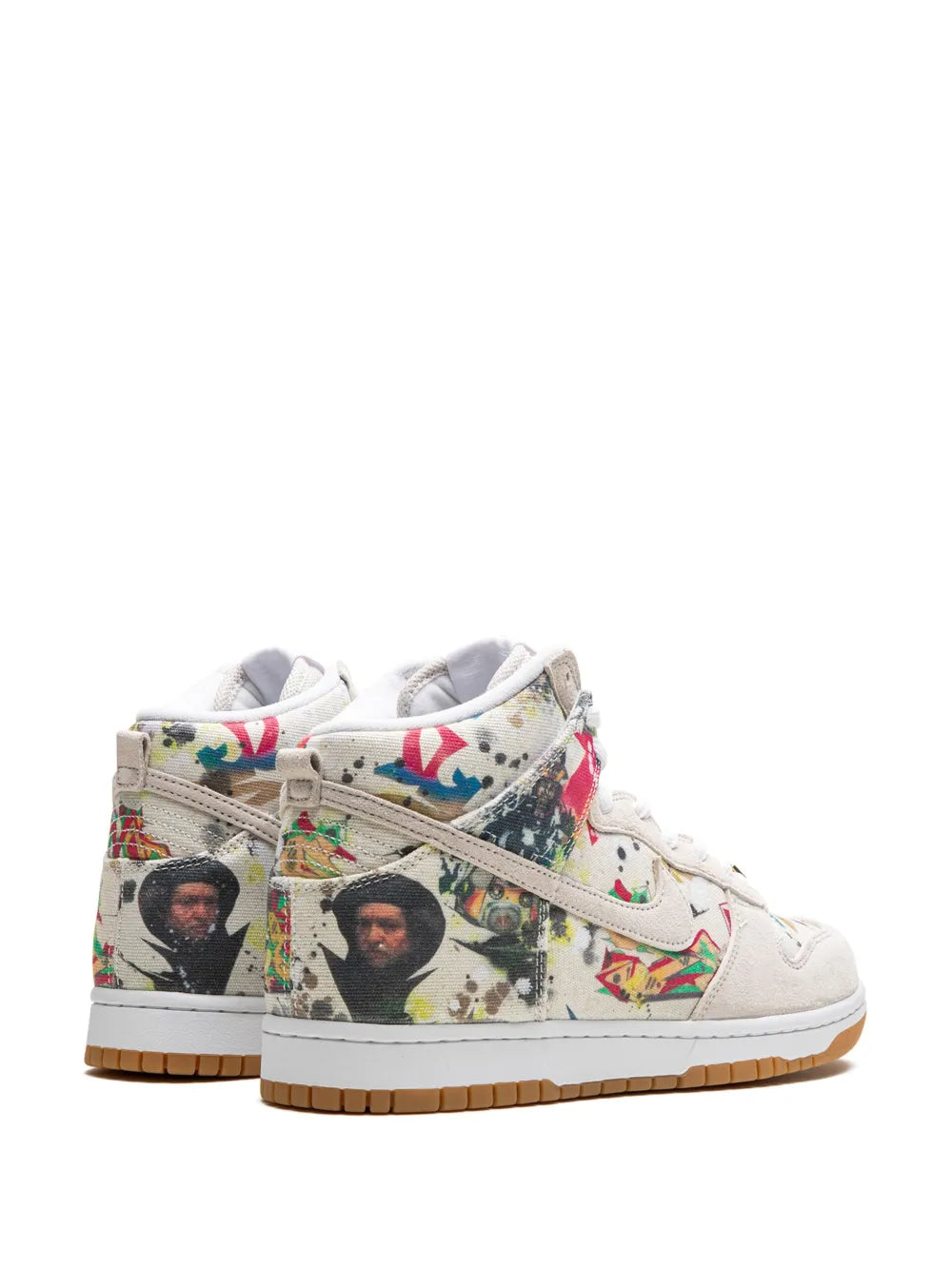Nike X Supreme Sb Dunk High Rammellzee Sneakers