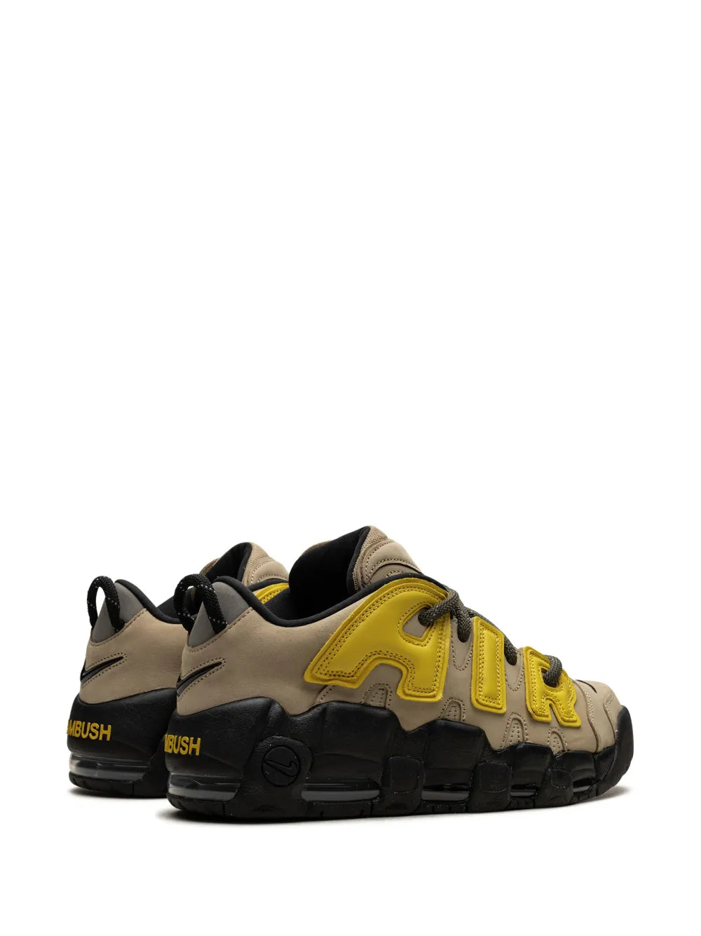 Nike X Ambush Air More Uptempo Low Limestone Sneakers