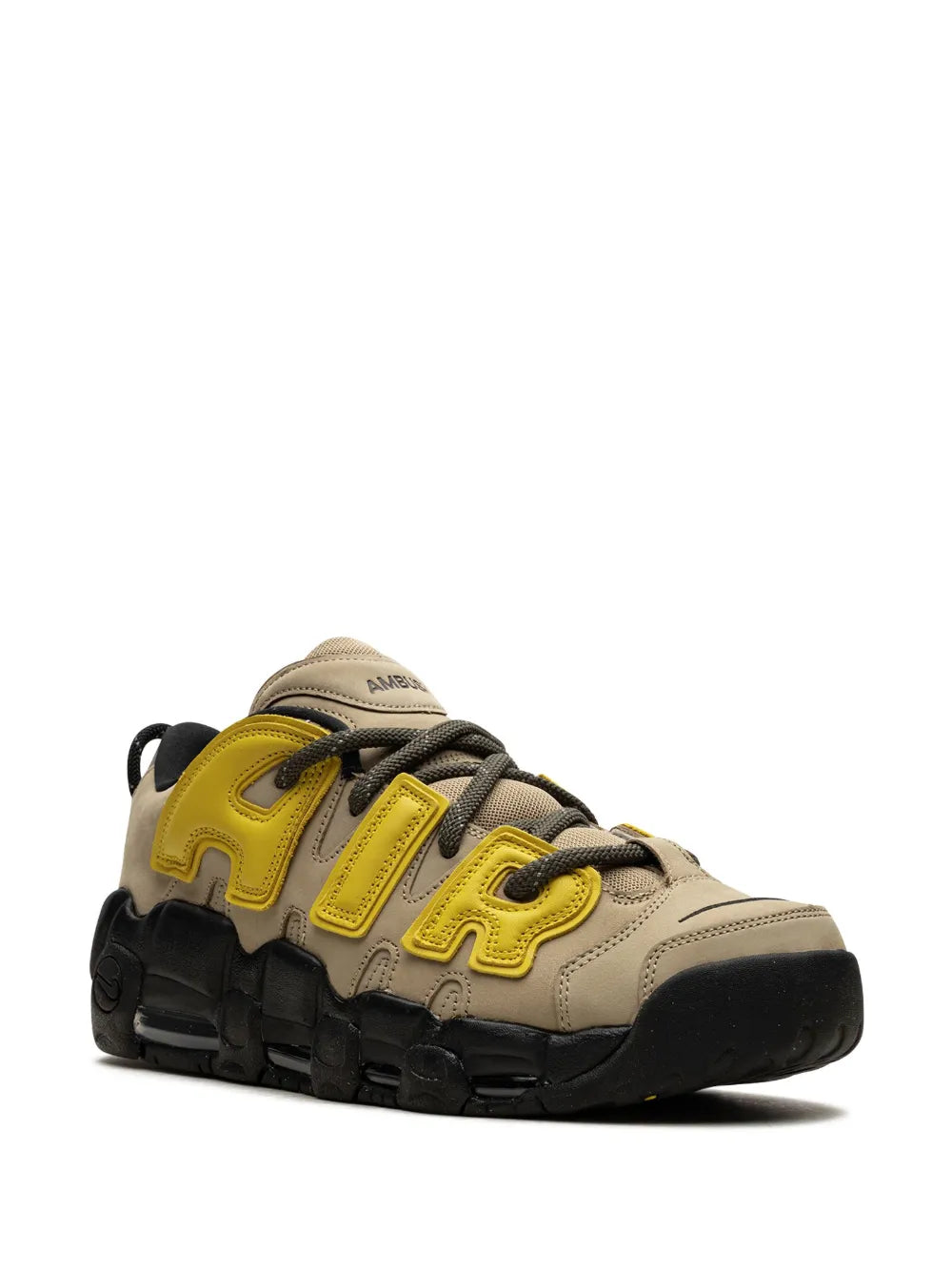 Nike X Ambush Air More Uptempo Low Limestone Sneakers