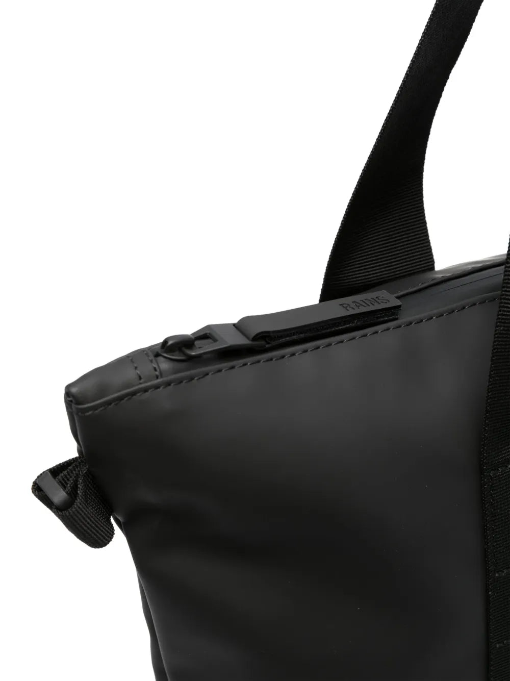 RainsMini faux-leather tote bag