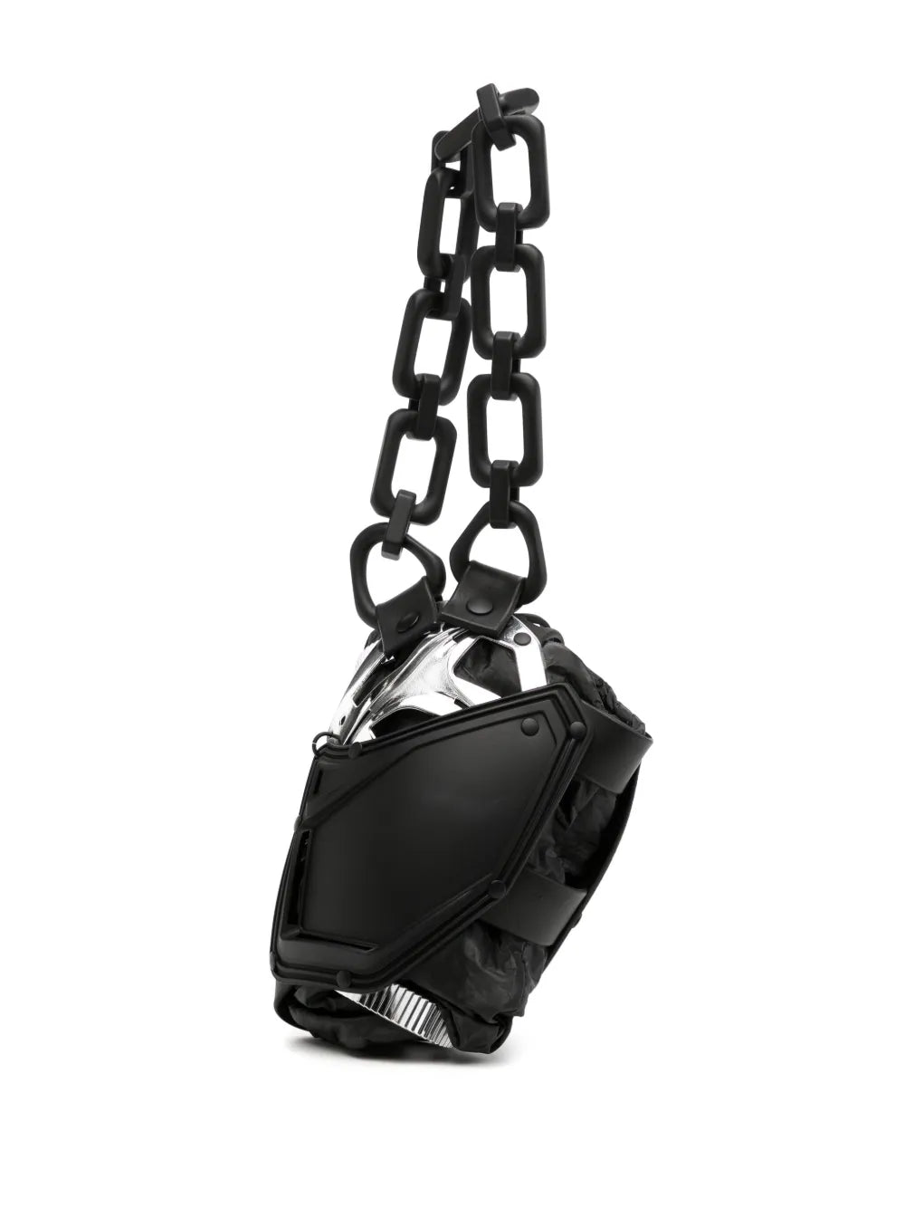 Innerraumchain-link panelled mini bag
