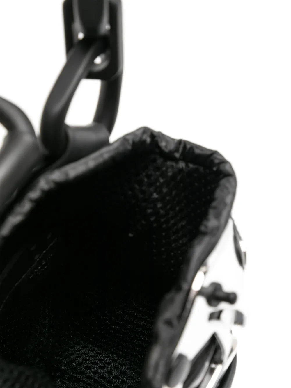 Innerraumchain-link panelled mini bag