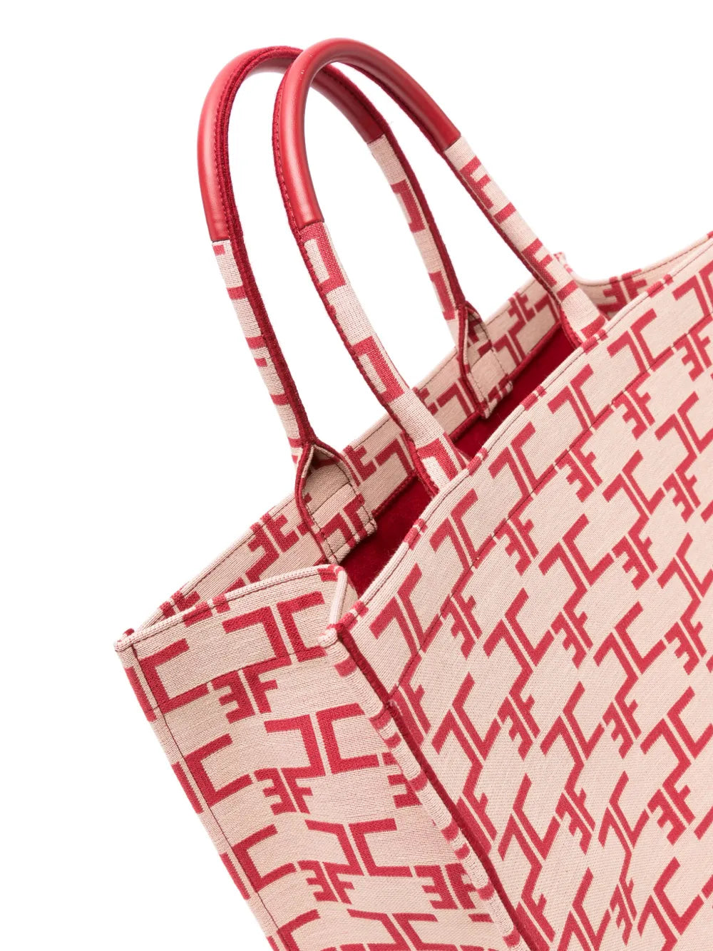 Elisabetta Franchilarge monogram-jacquard tote bag