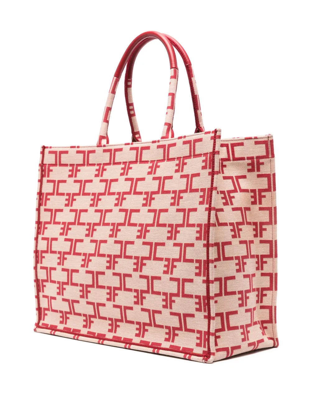 Elisabetta Franchilarge monogram-jacquard tote bag