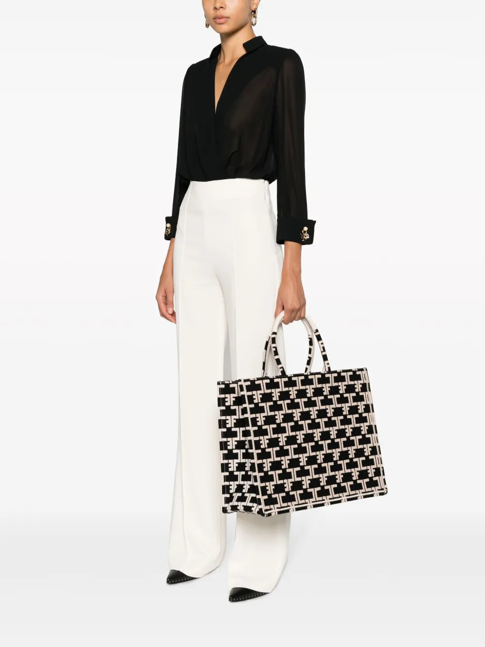 Elisabetta Franchilarge Monogram tote bag