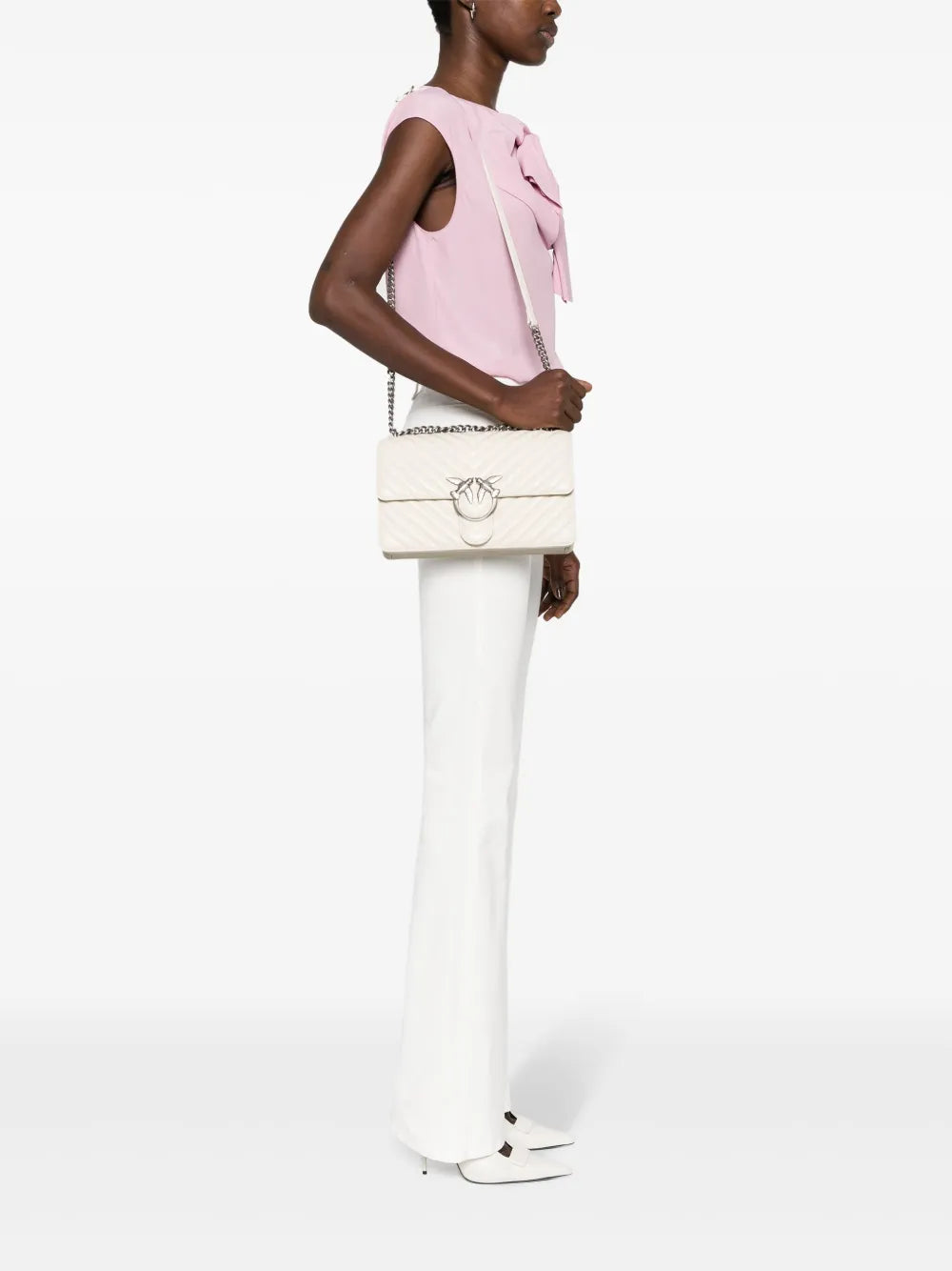 PINKOClassic Love One shoulder bag
