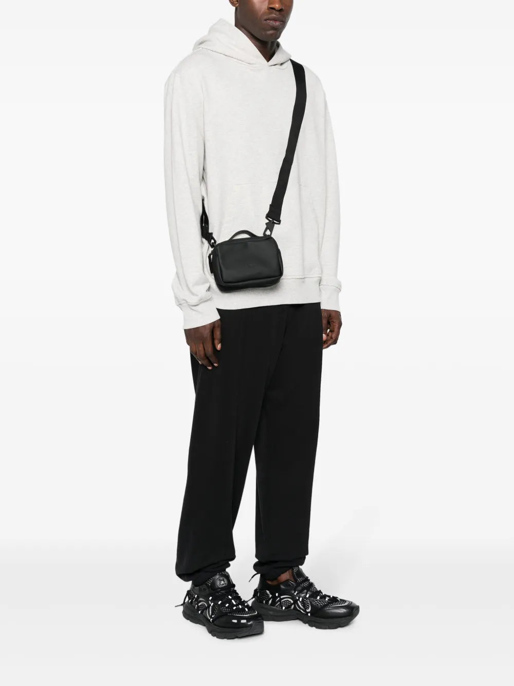 New SeasonRainslogo-debossed faux-leather shoulder bag