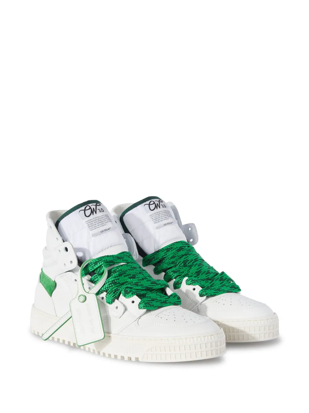 Off-White 3.0 Off Court Leather Sneakers