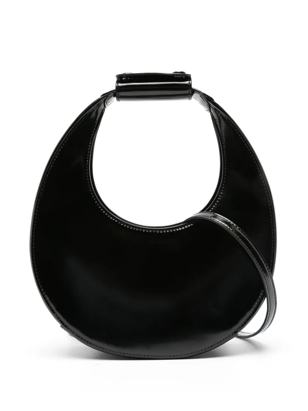 STAUDmini Moon patent leather bag