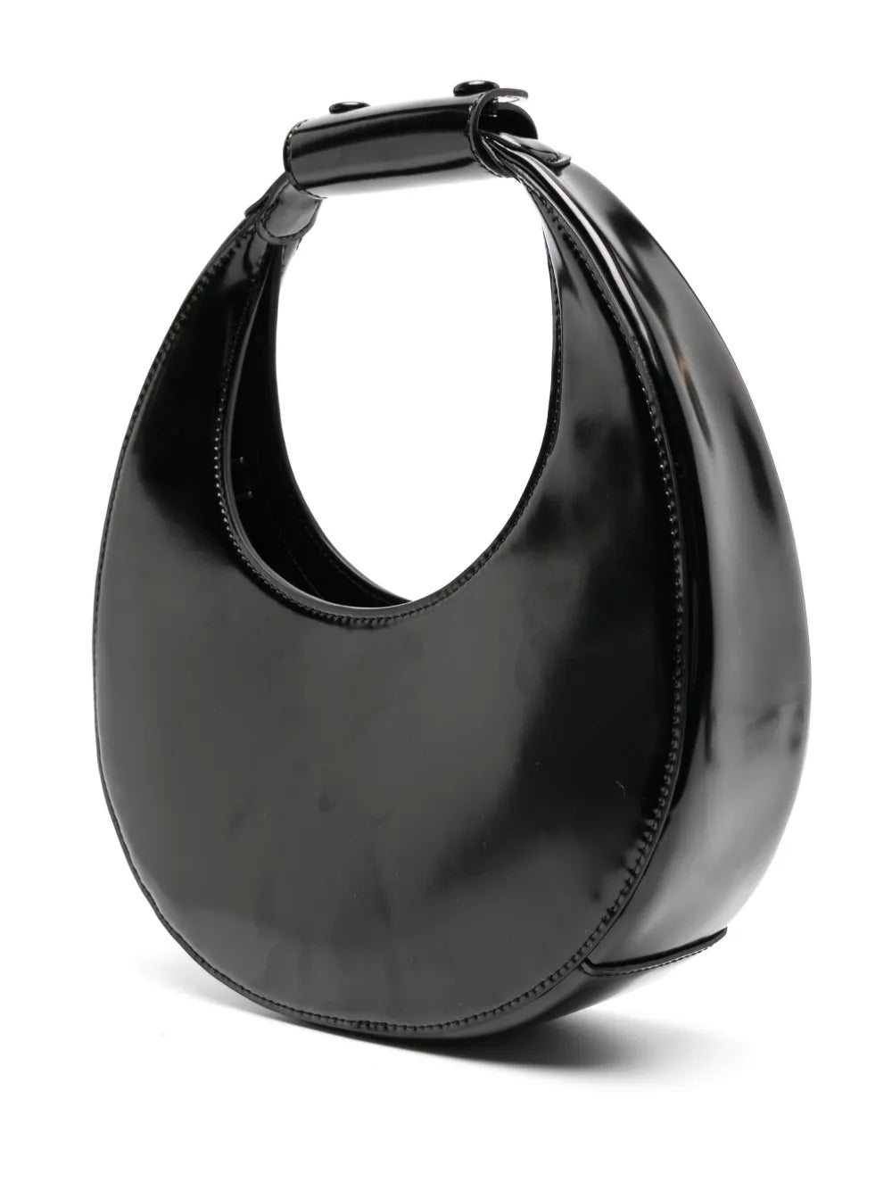 STAUDmini Moon patent leather bag