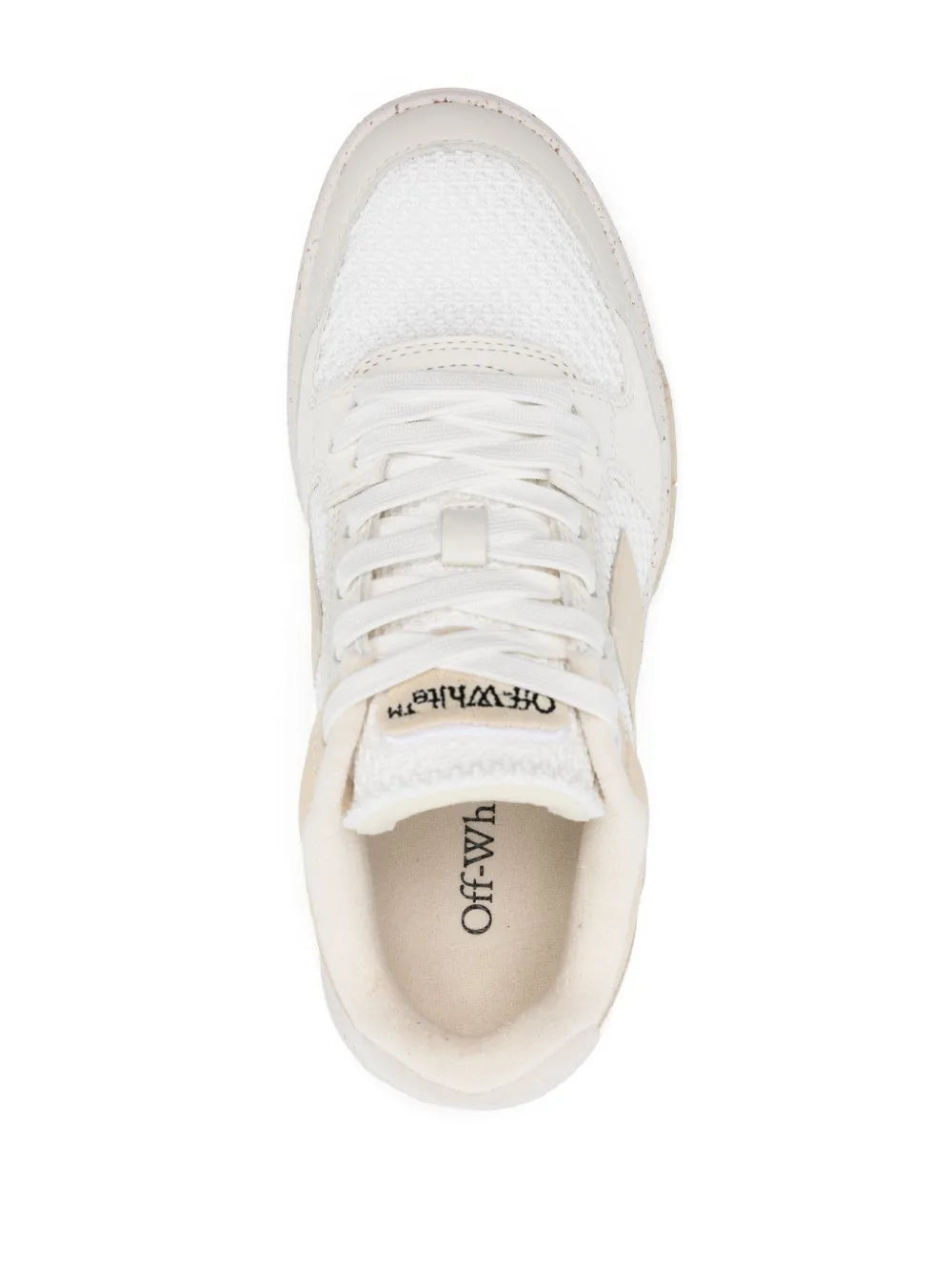Off-White Out Of Office Leather Sneakers