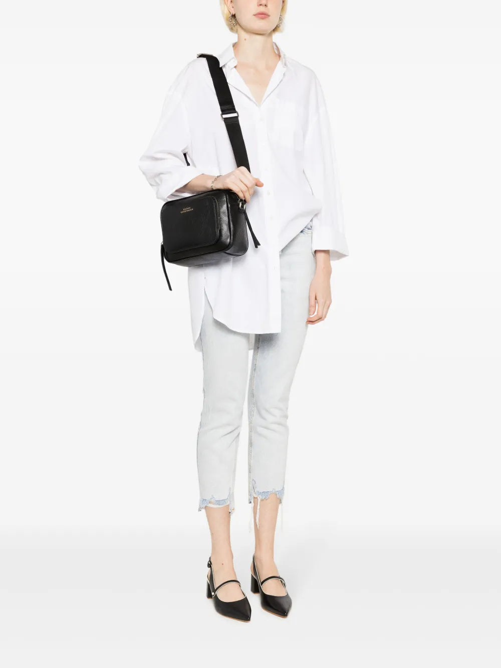 Sarah ChofakianChamps Elysees leather crossbody bag