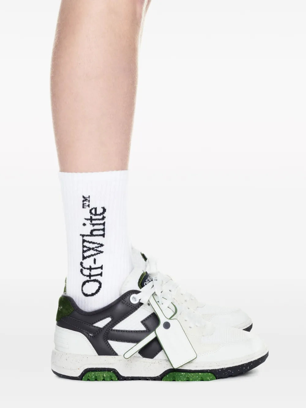 Off-White Slim Out Of Office Colour-Block Sneakers