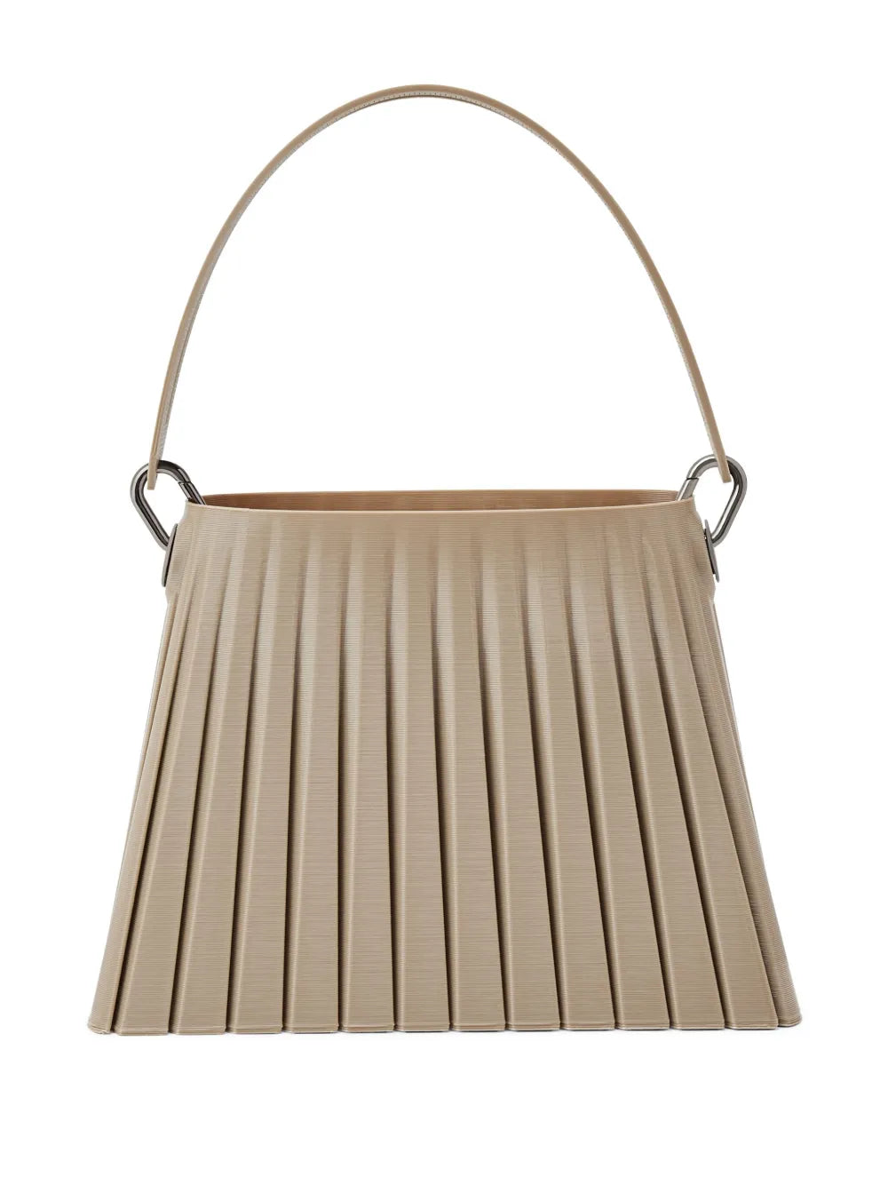 TOUCHLESSPleated 3D-printed shoulder bag