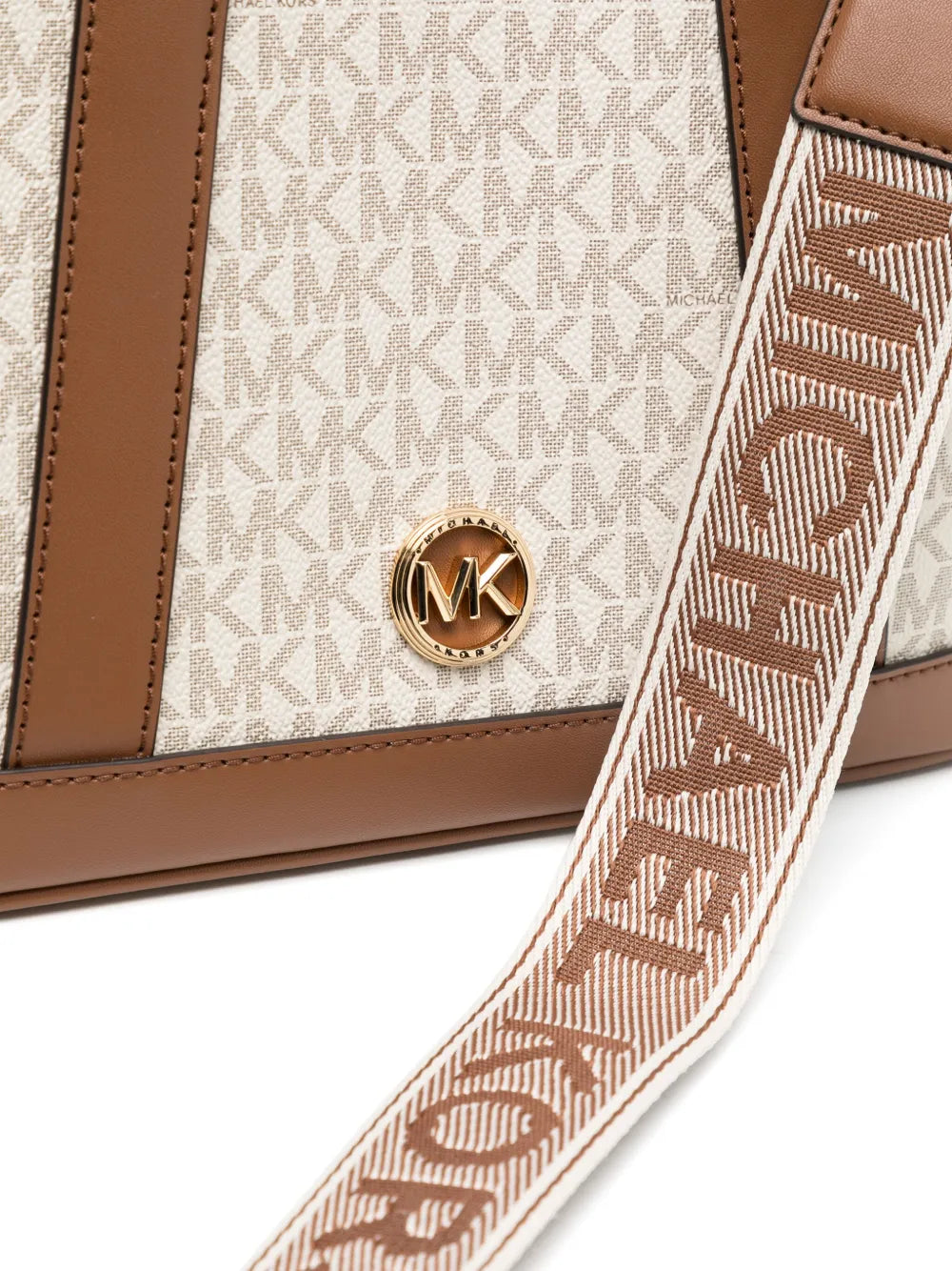 Michael Korssmall Luisa monogram satchel bag