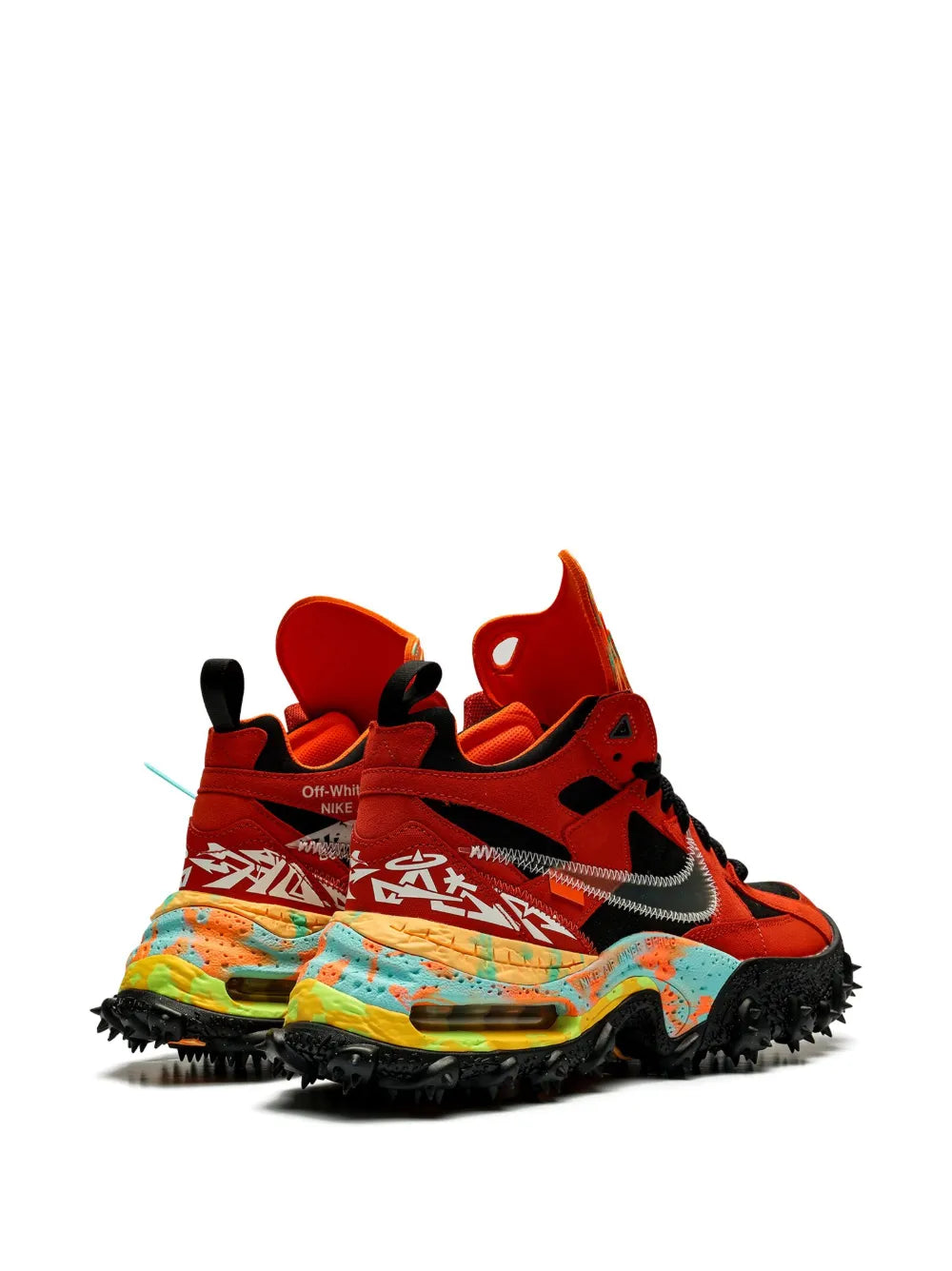 Nike X Off-White Air Terra Forma Mantra Orange Sneakers
