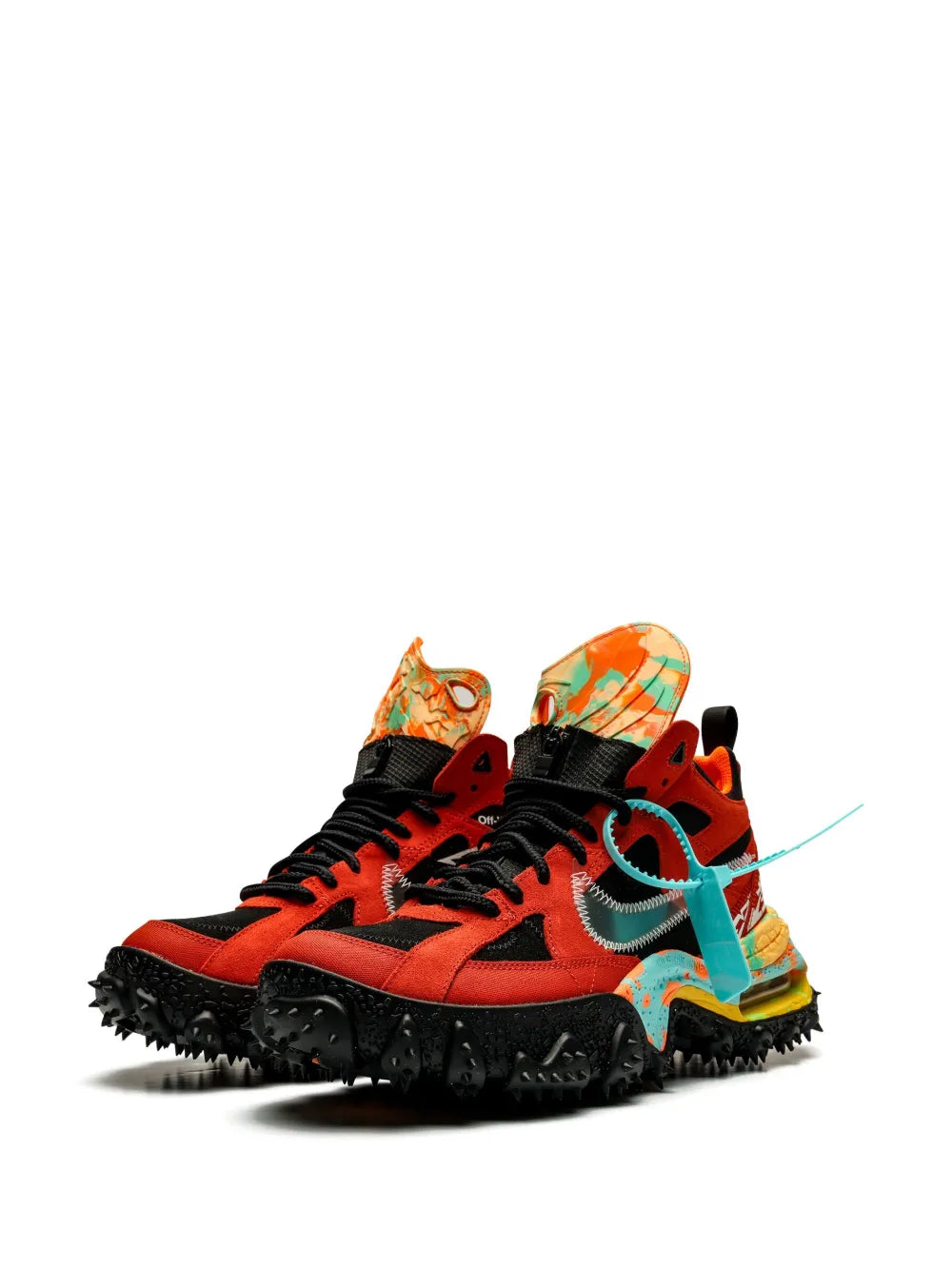 Nike X Off-White Air Terra Forma Mantra Orange Sneakers