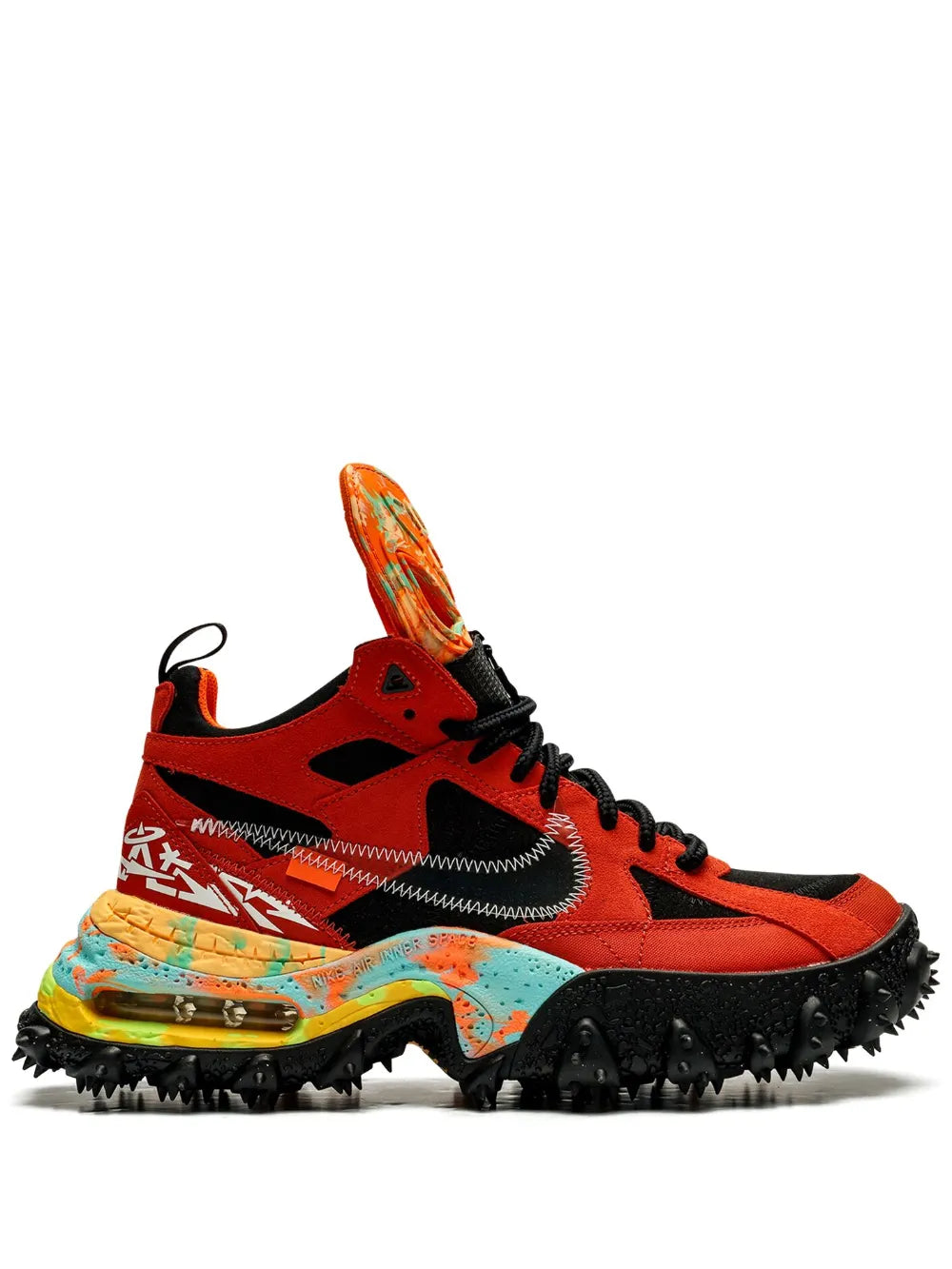 Nike X Off-White Air Terra Forma Mantra Orange Sneakers