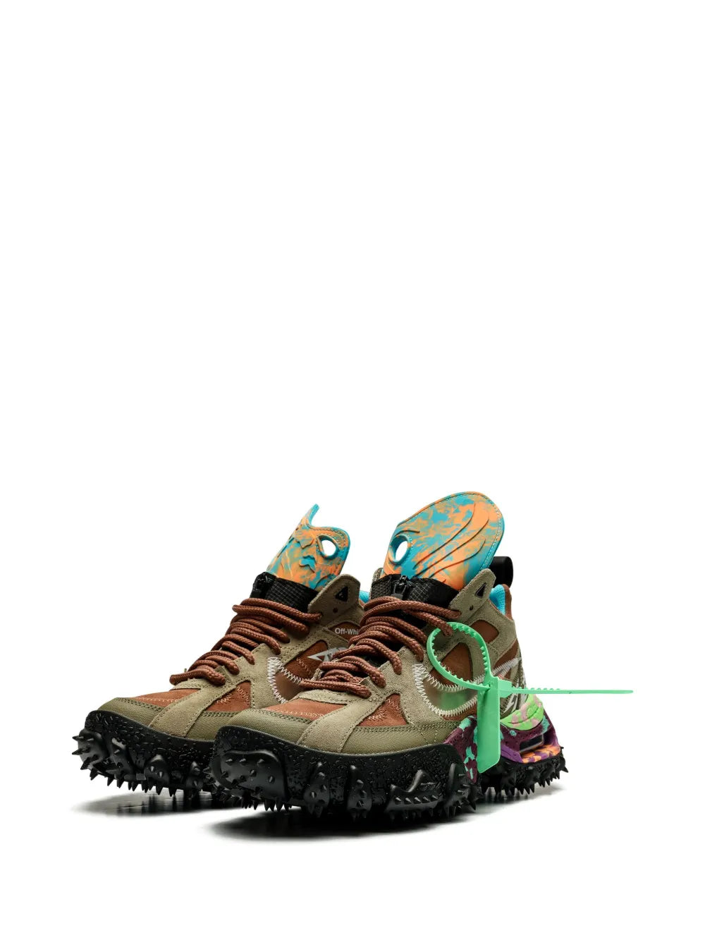 Nike X Off-White Air Terra Forma Archaeo Brown Sneakers