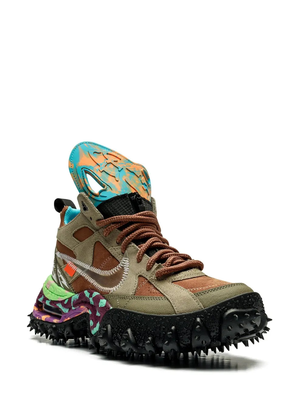 Nike X Off-White Air Terra Forma Archaeo Brown Sneakers