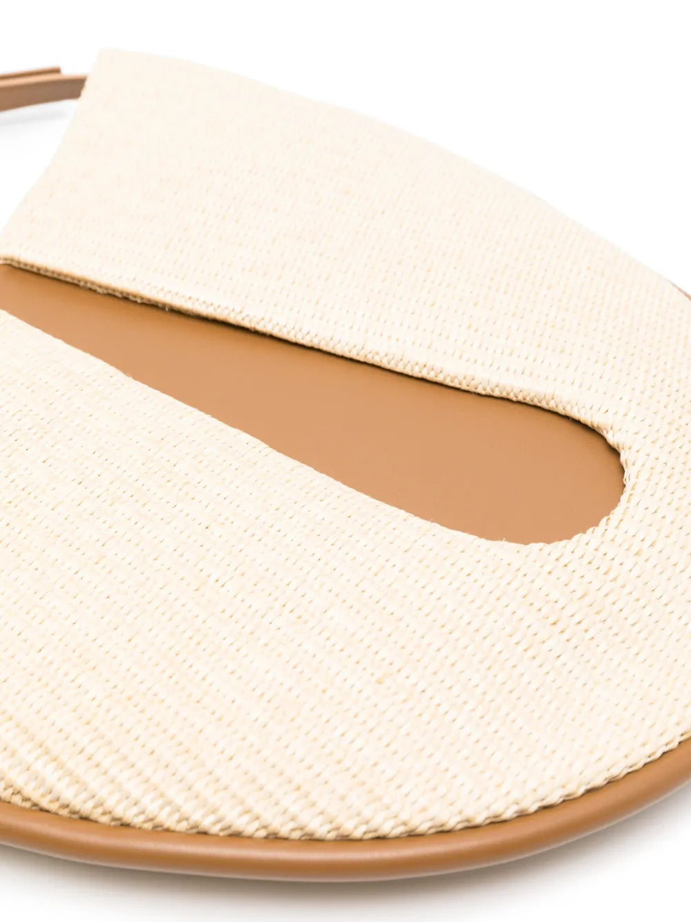 Themoirnterwoven panelled shoulder bag