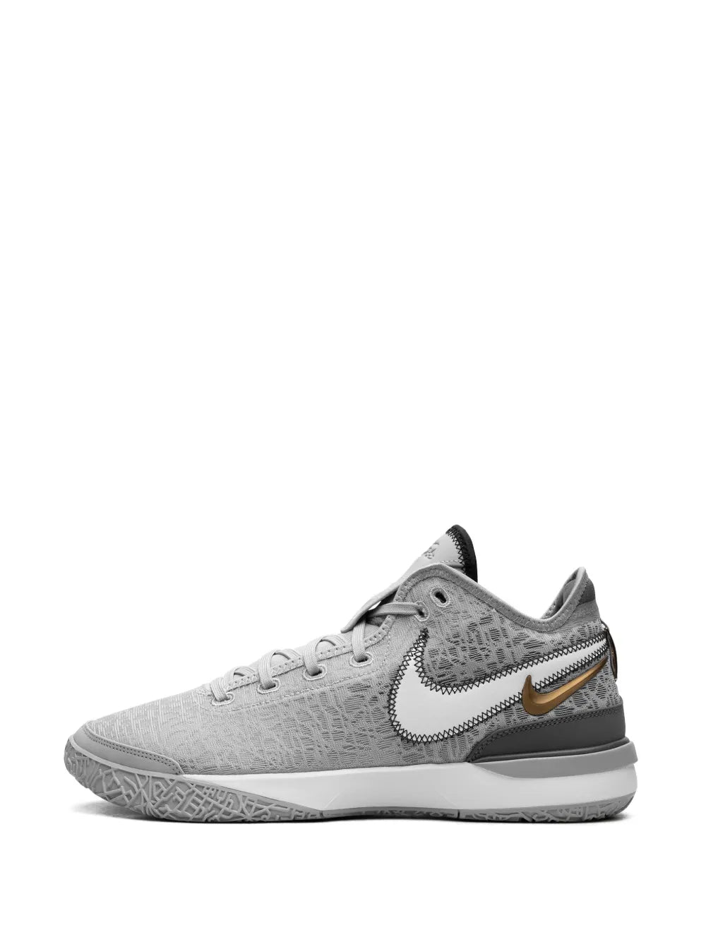 Nike Zoom Lebron Nxxt Gen Wolf Grey Metallic Gold