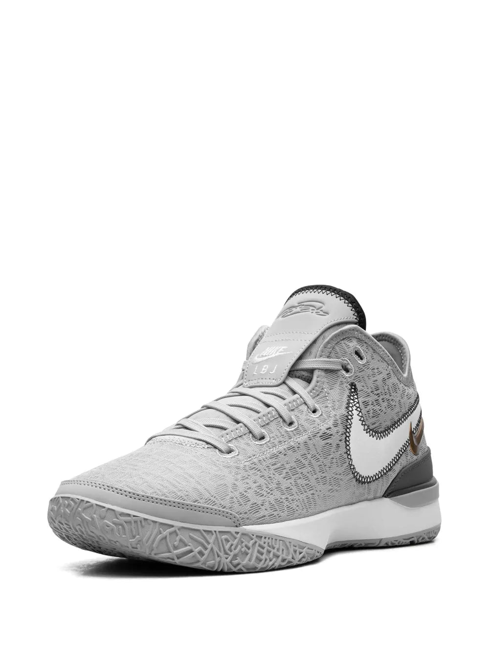Nike Zoom Lebron Nxxt Gen Wolf Grey Metallic Gold