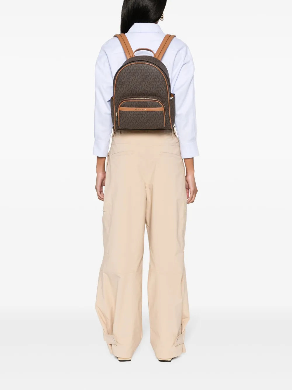 Michael Michael Korslogo-lettering backpack