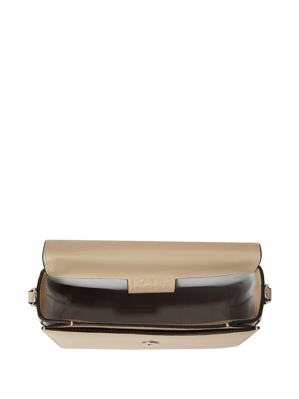 Karl LagerfeldSignature Fan leather crossbody bag