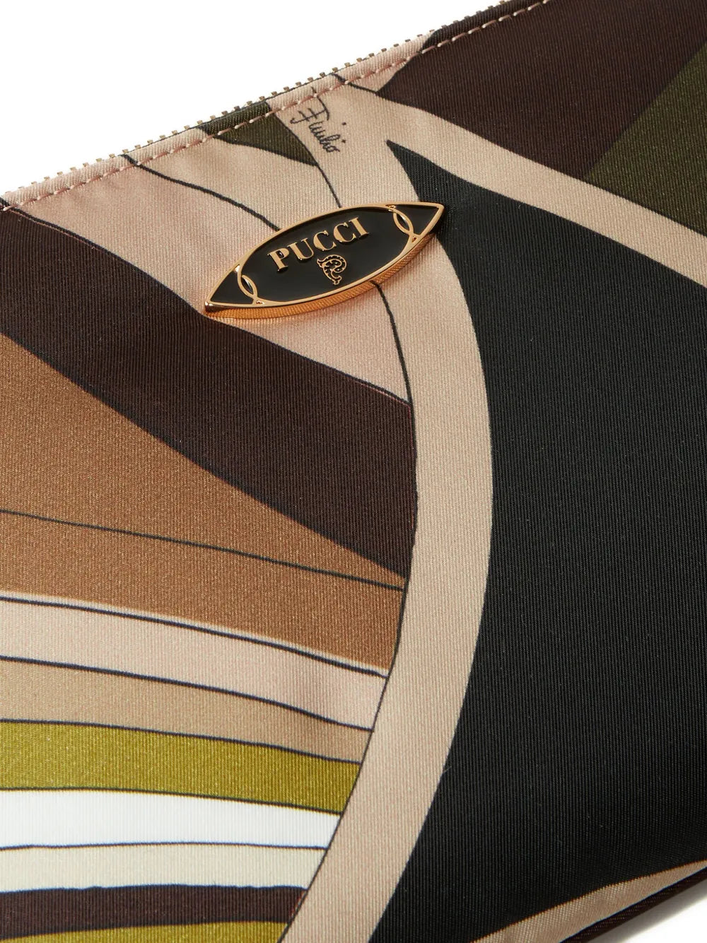 PUCCIIride-print clutch bag