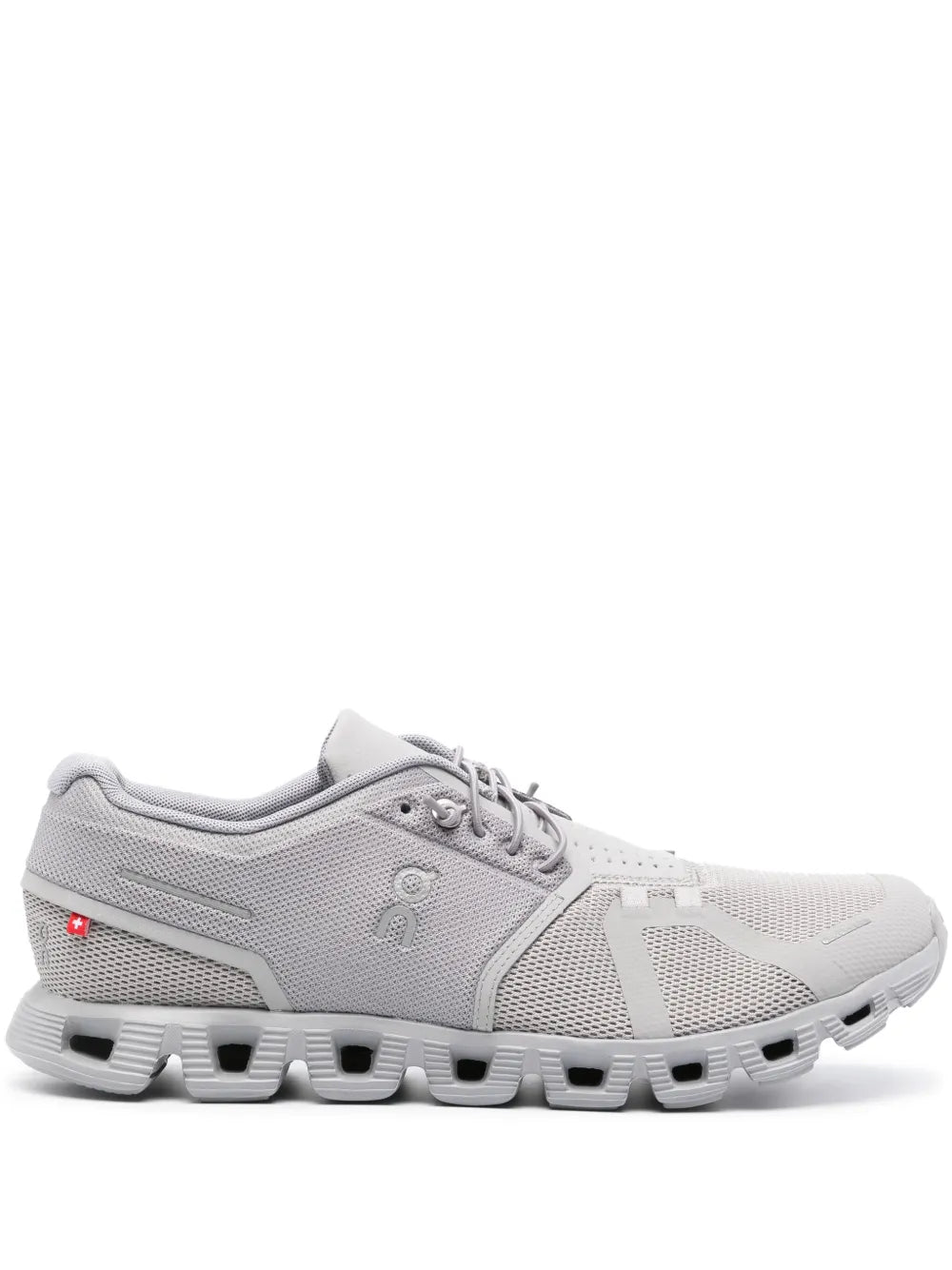 On Running Cloud 5 Fog Alloy Sneakers