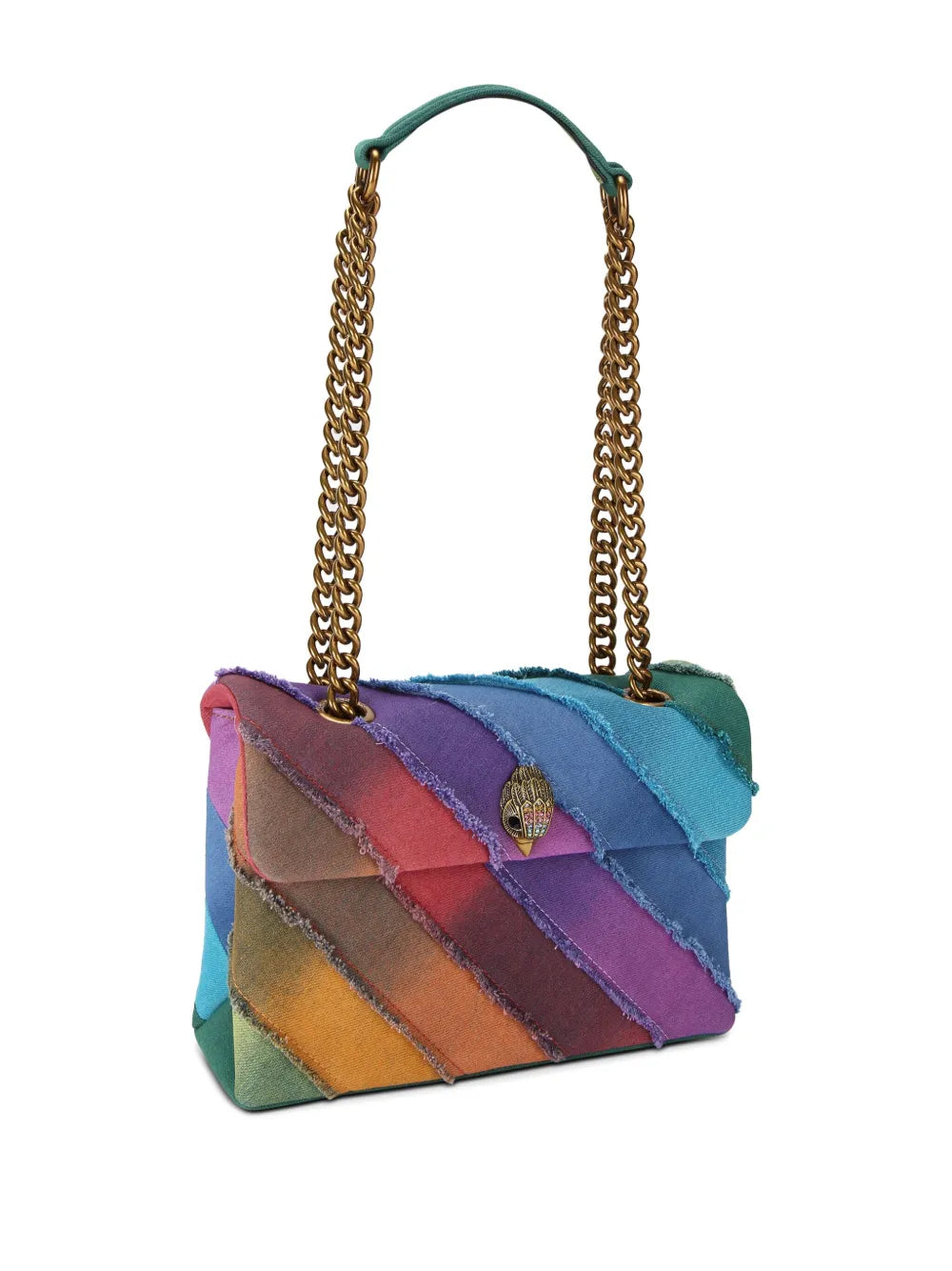Kurt Geiger Londonlarge Kensington denim shoulder bag