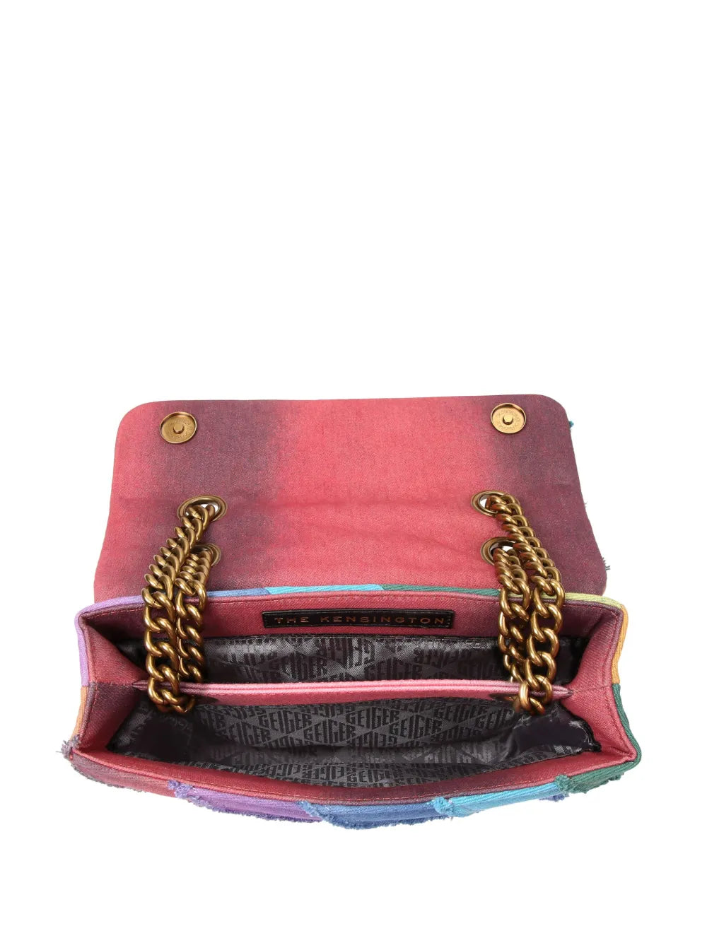 Kurt Geiger Londonlarge Kensington denim shoulder bag