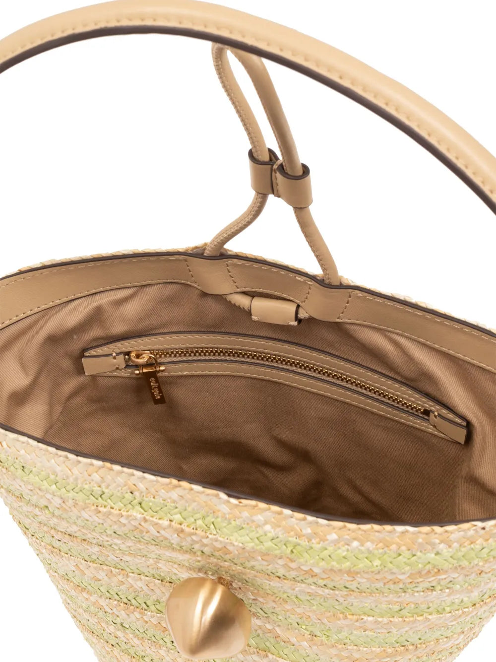 Cult GaiaFreedie striped bucket shoulder bag