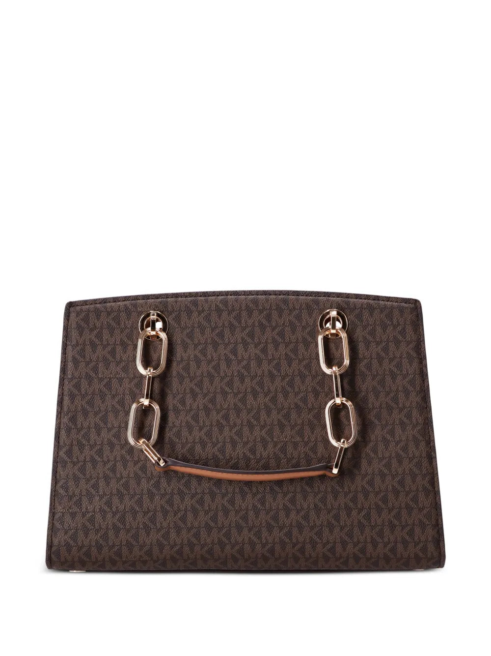 Michael Korsmonogram pattern chain two-way tote bag