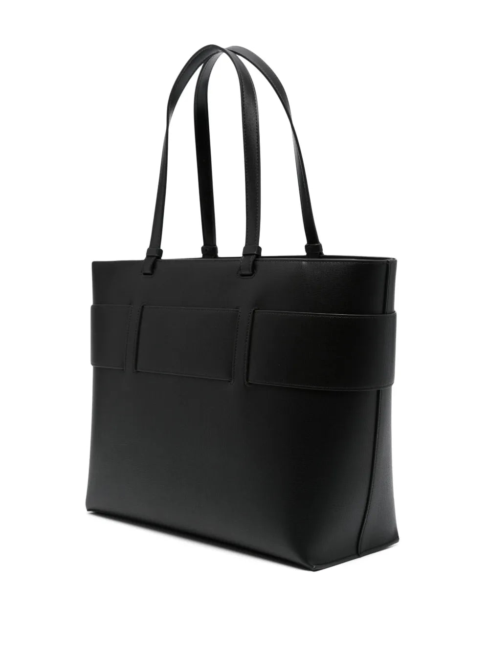 Armani Exchangelogo-plaque tote bag